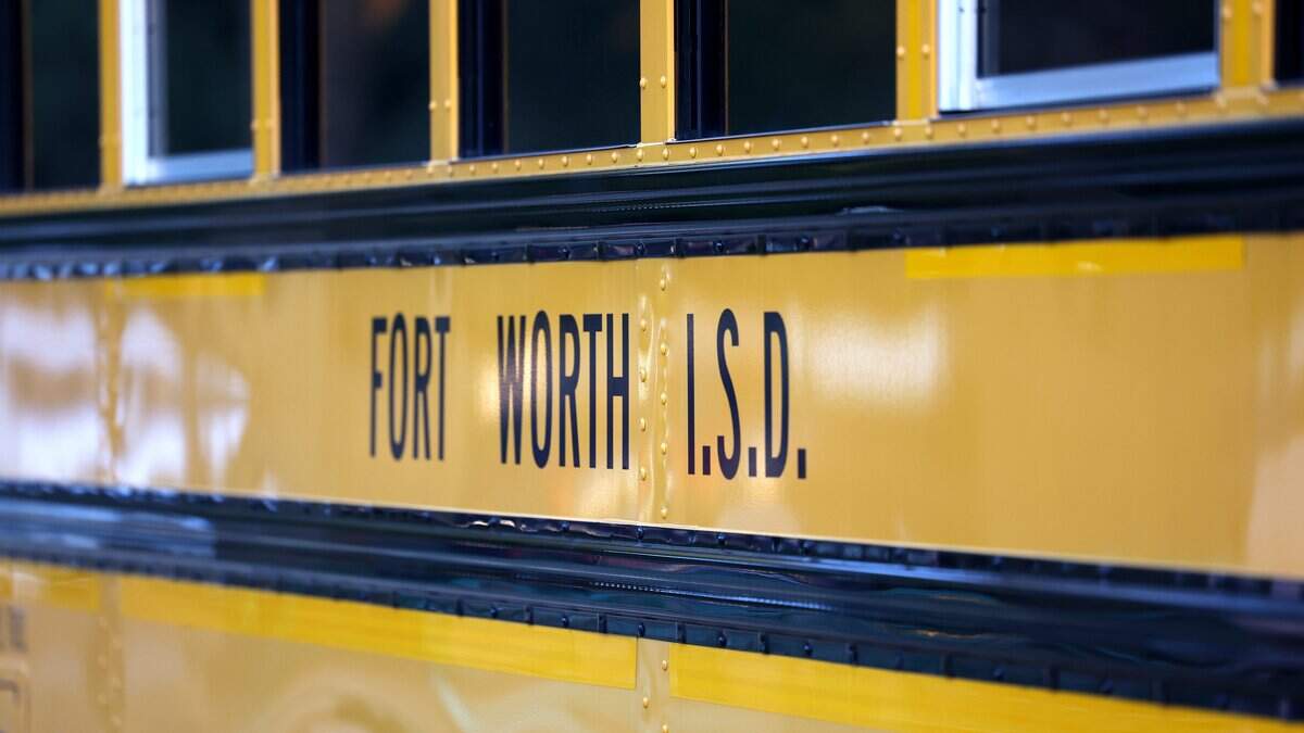 Fort Worth ISD bus
